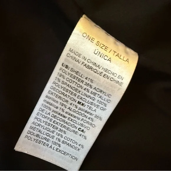 Chico’s Tapestry Jacquard Topper Coat Size 8/10 Fringe-Trim Baroque Brown Tan - Picture 9 of 15